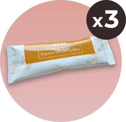 Elcafe White Coffee Product
