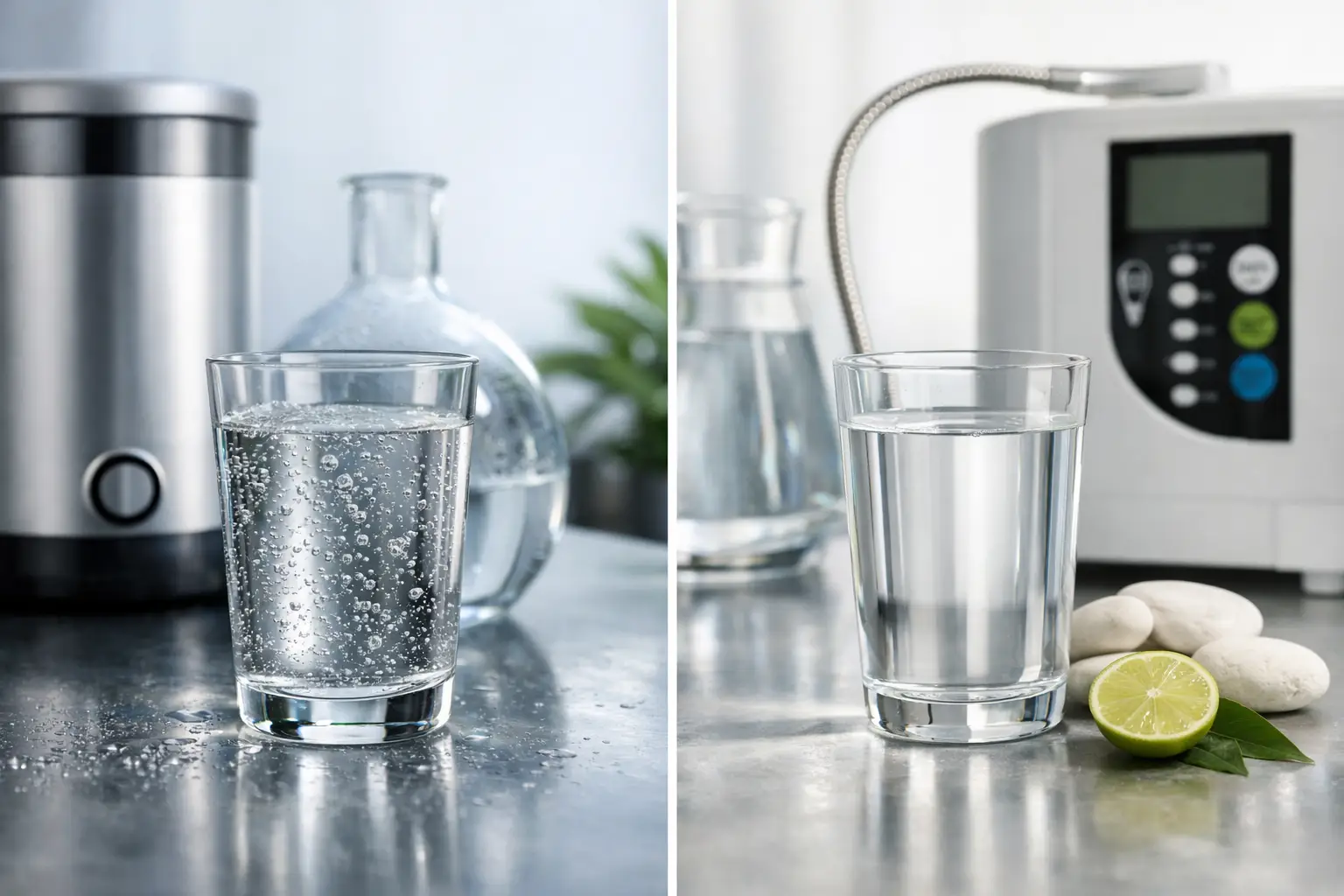 Hydrogen Water vs Alkaline Water