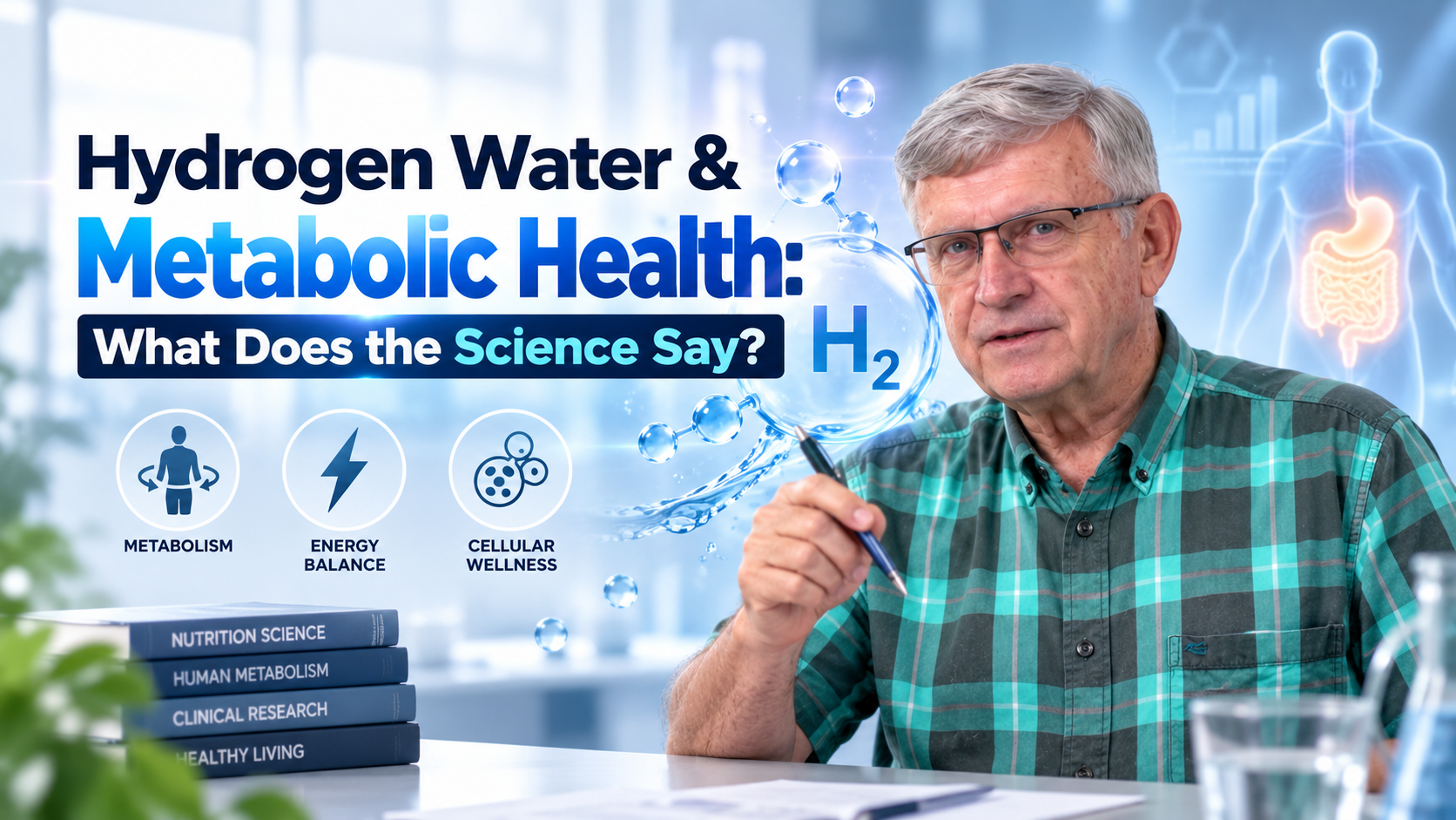 Hydrogen Water & Metabolic Health: What Does the Science Say?