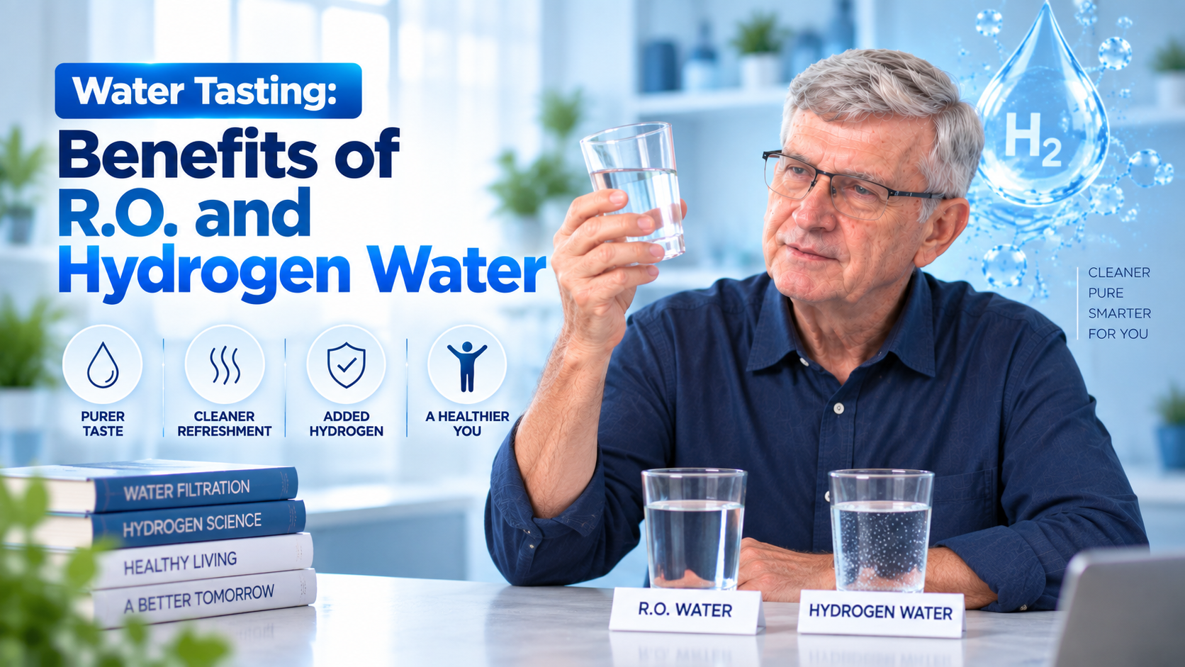 Water Tasting: Benefits of R.O. and Hydrogen Water