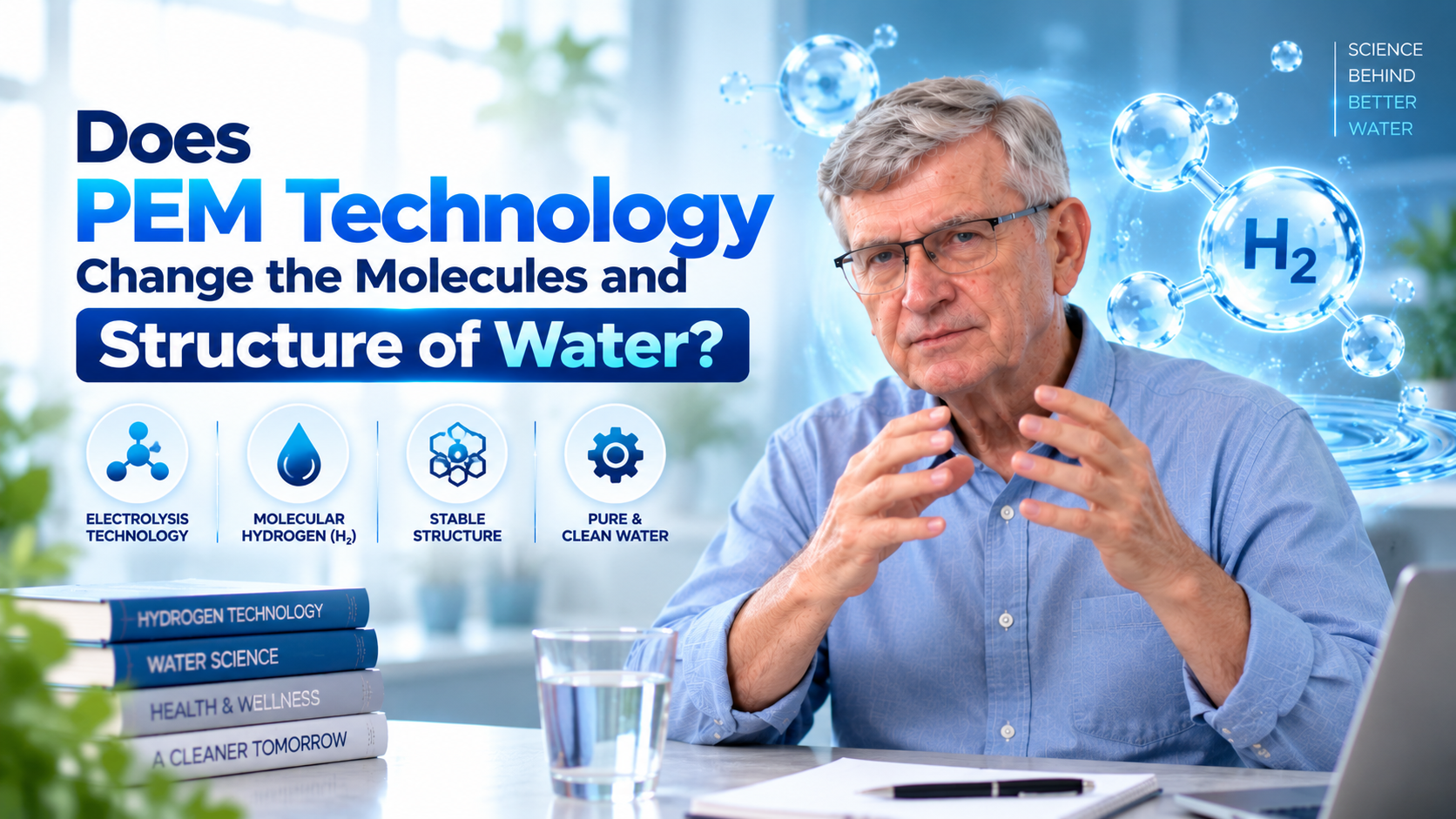 Does PEM Technology Change the Molecules and Structure of Water?